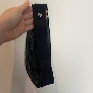 Lululemon black workout headband